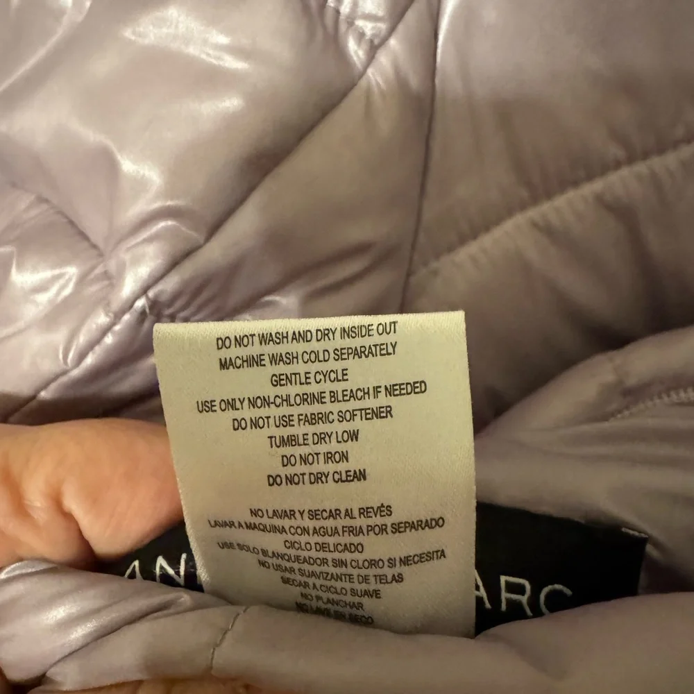 Andrew Marc Lavender Puffer Jacket - Picture 4 of 5